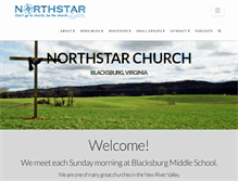 Tablet Screenshot of northstarfamily.org